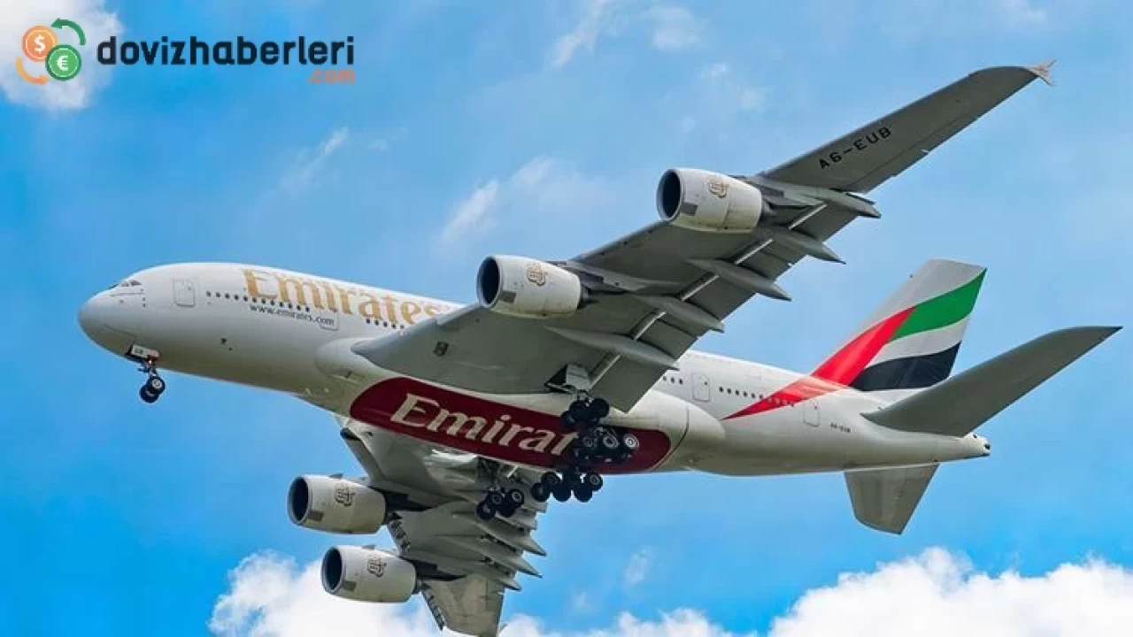 Emirates Havayolları, 2,5 milyon dolar kâr elde etti.