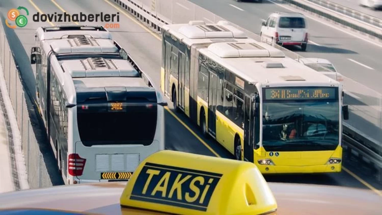 İstanbul'da toplu taşıma, taksi ve deniz taşıma ücretlerine zam