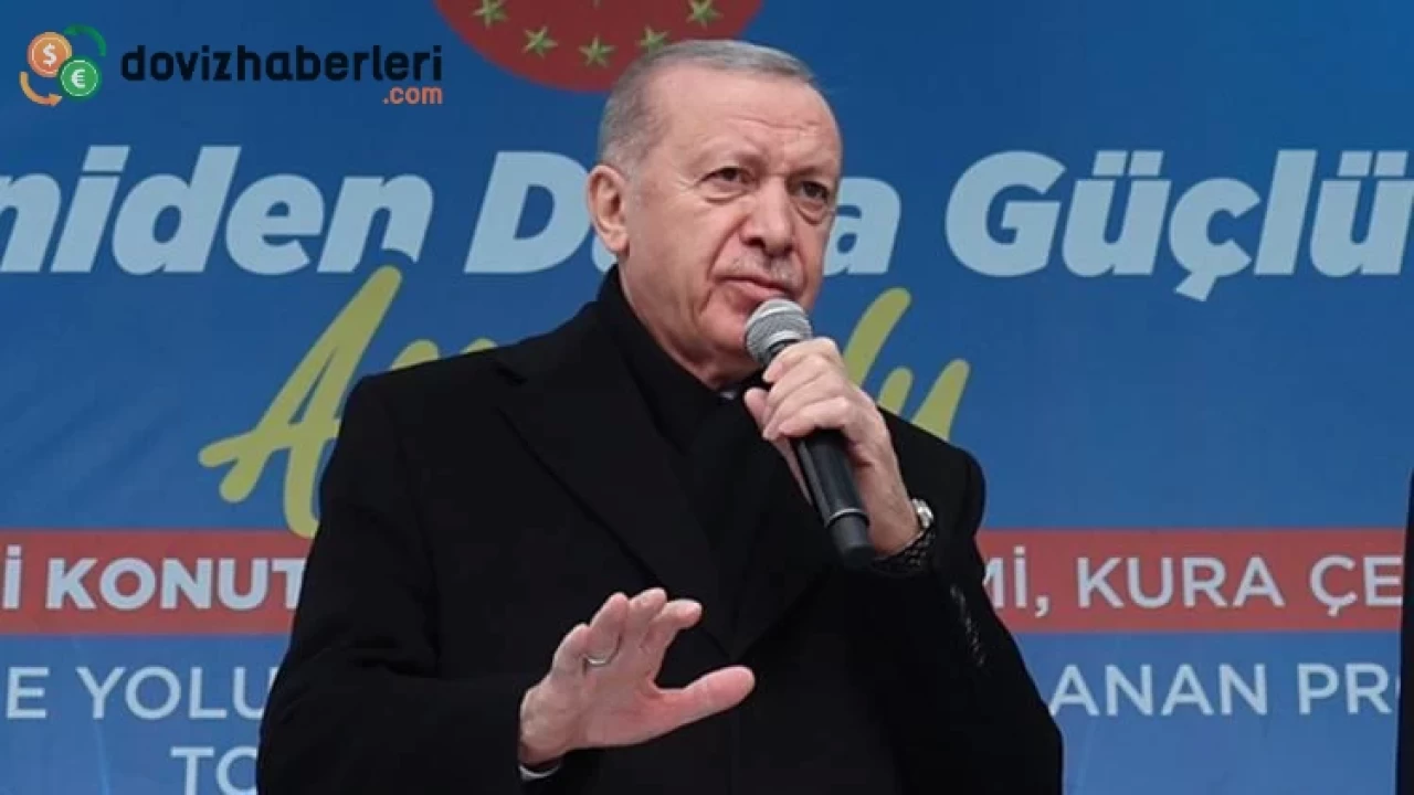 Cumhurbaşkanı Erdoğan: 2024 yılı sonu itibariyle konutların yüzde 45'i tamamlandı